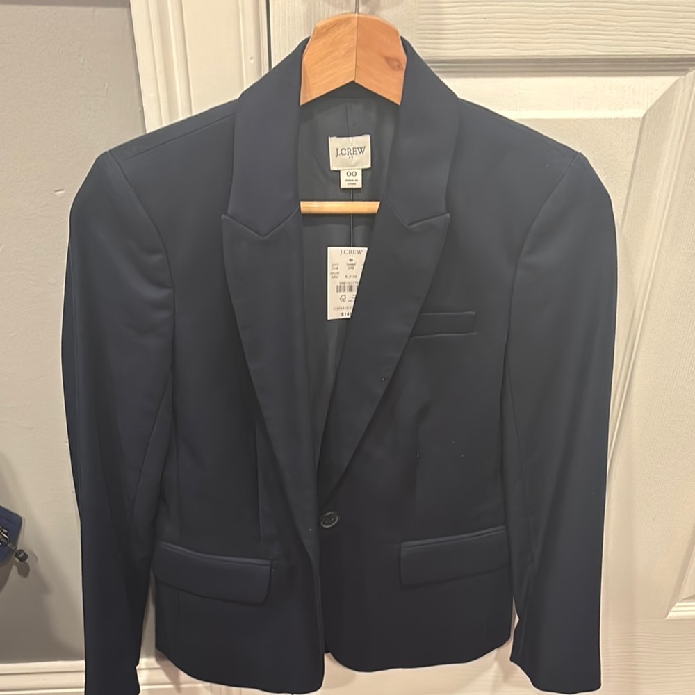 J. Crew Blue Sport Coat Classic Blazer